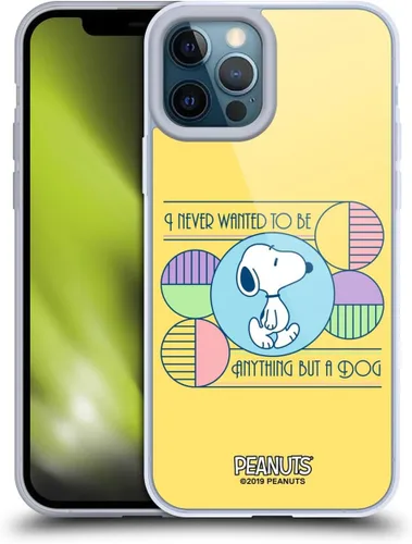 Miniatura 150 de Head Case Designs Snoopy Deco Dreams - Funda de gel suave con licencia oficial de Peanuts Blue Pattern compatible con Apple iPhone 7 Plus/iPhone 8