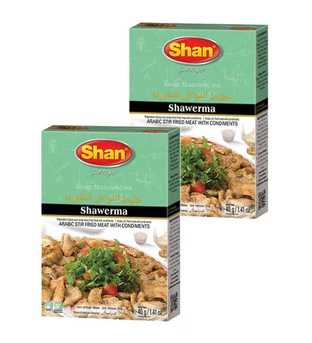 Miniatura 164 de Shan Korma Recipe and Seasoning Mix 1.76 oz (50g) - Spice Powder for Traditional Meat in Yogurt Sauce - Suitable for Vegetarians - Airtight Bag in a
