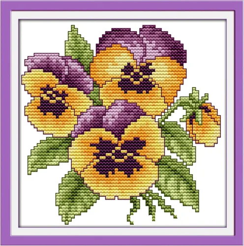 Miniatura 16 de ITSTITCH Kits de punto de cruz estampados para principiantes, gama completa de punto de cruz con patrón preimpreso para niños o adultos, kits