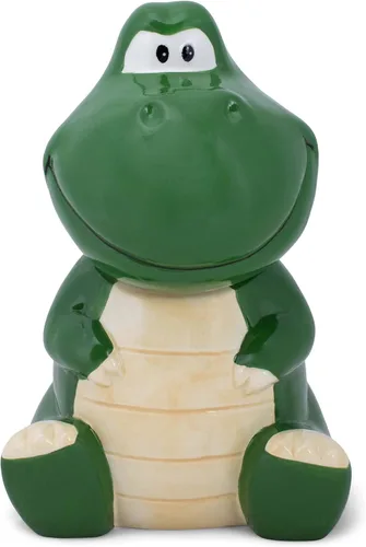 Miniatura 13 de Black Bear - Frasco de cerámica de dolomita de 10 x 7.9 pulgadas para galletas y dulces de uso diario con tapa hermética: perfecto para botes