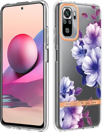 Miniatura 31 de Funda compatible con Redmi Note 11 4G, compatible con Xiaomi Redmi Note 11S 4G (no 5G) para teléfono móvil TPU funda FH
