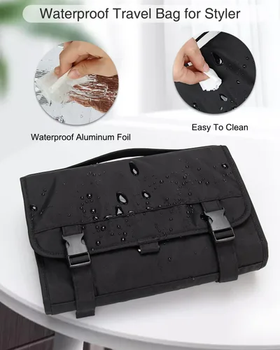 Miniatura 4 de TANTO Bolsa de transporte de viaje para secador de pelo, herramientas para el cabello, estuche organizador para Dyson impermeable, a prueba