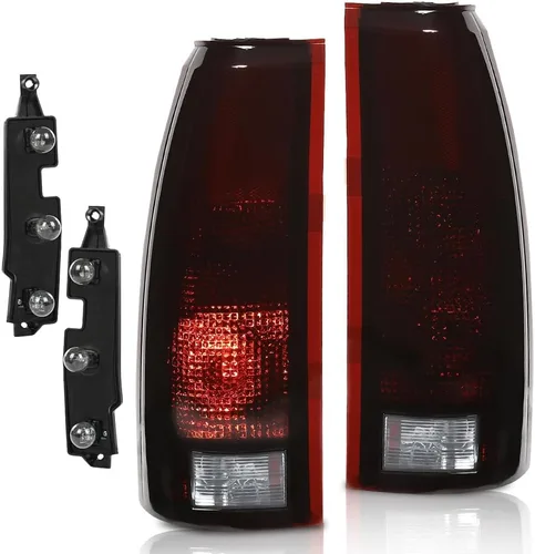 Miniatura 10 de PIT66 Luces traseras compatibles con Chevy Silverado 1500 2500 3500 2003 2004 2005 2006, conjunto de lámpara de luz trasera LED izquierda y derecha