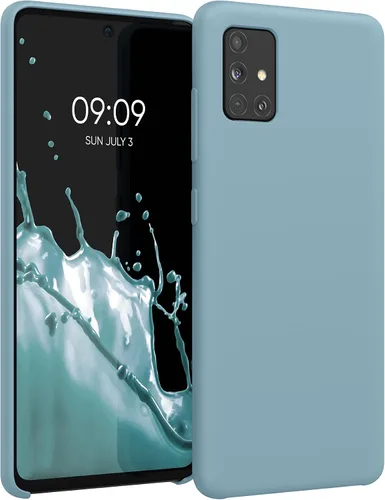 Miniatura 83 de kwmobile Funda Compatible con Samsung Galaxy A14 5G - Funda de teléfono de TPU y silicona con acabado suave - Verde Lima