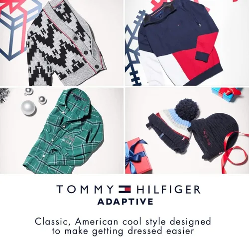 Miniatura 4 de Tommy Hilfiger Polo adaptable para hombre con botones magnéticos en ajuste clásico