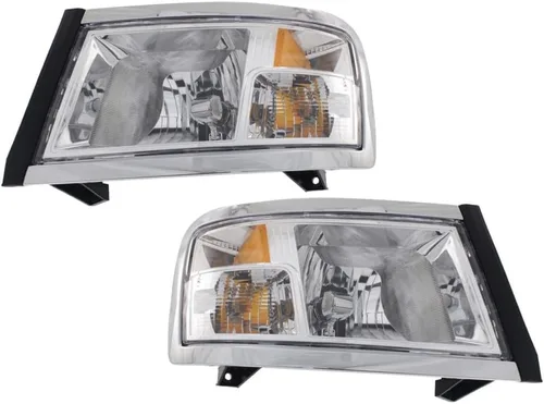 Miniatura 8 de Conjunto de faros delanteros para Dodge Dakota 2008 2009 2010 lado del conductor Certificado CAPA Reemplazo para CH2518128 55112245AF