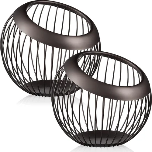 Soporte para cápsulas de café, 2 unidades, soporte para cápsulas K de gran capacidad, organizador de tazas de acero inoxidable, resistente para
