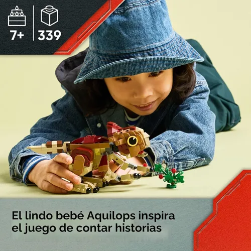 Miniatura 2 de LEGO Jurassic World Bebé Dinosaurio Dolores: Aquilops Juguete para Niños - Juguete Educativo y de Aprendizaje para Niñas y Niños, Edades 7+ - Idea