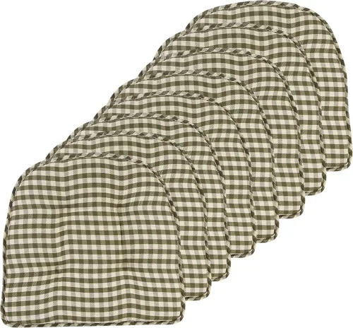 Miniatura 36 de Cojines antideslizantes para silla, ensamblados en Estados Unidos, almohadillas de asiento antideslizantes en forma de U para comedor, cocina