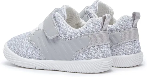 Miniatura 5 de BMCiTYBM Zapatos para caminar de malla transpirable para bebés, niños y niñas, ligeros, antideslizantes, para primeros pasos, 6, 9, 12, 18, 24 meses