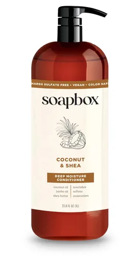 Miniatura 10 de Soapbox Acondicionador de biotina y súper fruta, deja el cabello voluminizado y fuerte – Ingredientes limpios libres de productos químicos