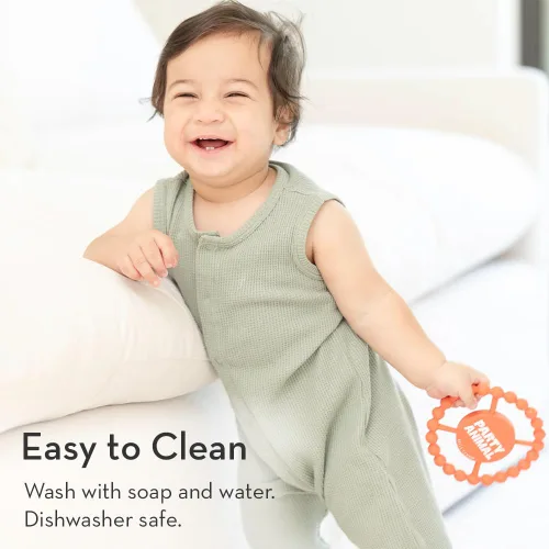 Miniatura 6 de Bella Tunno, mordedores de silicona para bebés de 3 a 6 meses, 6 a 12 meses, juguetes para bebés, chupete, alivio de la dentición, niños, niñas