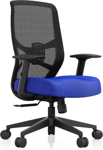 Miniatura 9 de Tempur-Pedic ProTask - Silla de oficina ejecutiva con capa de gel refrescante y soporte lumbar integrado, silla de escritorio ergonómica de malla