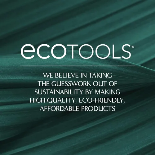 Miniatura 14 de EcoTools Juego de brochas para mejorar los ojos, pinceles de maquillaje para sombra de ojos líquida, cremosa y en polvo y aplicación de delineador