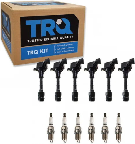 Miniatura 133 de Kit de Bobina de Encendido y Bujía TRQ 8 Piezas Bujías de Iridio Compatibles con Mercedes-Benz C250 2012-2015 y SLK250 2012-2015