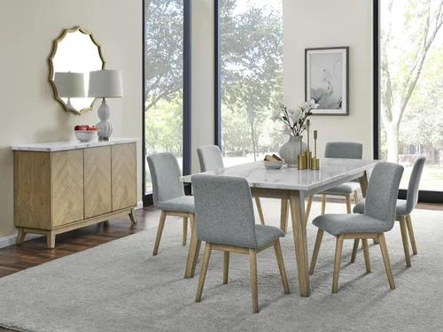 Miniatura 9 de Steve Silver Furniture Vida Silla auxiliar, gris