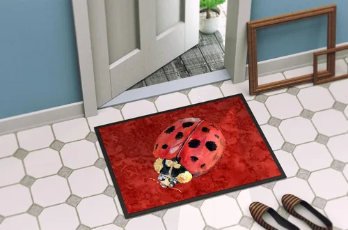 Miniatura 4 de Caroline's Treasures 8870JMAT - Tapete para puerta delantera, 24 x 36 pulgadas, para interiores y exteriores, para entrada, antideslizante, lavable