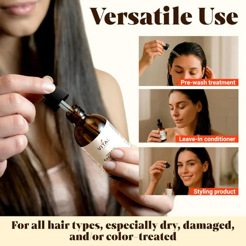 Miniatura 7 de Aceite de Batana para el Crecimiento del Cabello – Aceite de Batana 100% Puro y Orgánico de Honduras – Fortalece, Espesa y Restaura el Cabello