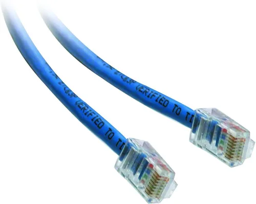 Miniatura 48 de C2G 24494 Cable cruzado Cat5e - Cable de conexión de red sin blindaje sin arranque, naranja (3 pies, 3.0 ft)