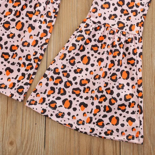 Miniatura 6 de Camiseta de manga corta con estampado de letras para bebé, 2 piezas, traje de primavera y verano