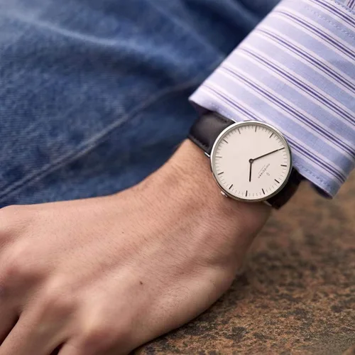 Miniatura 4 de Nordgreen Reloj nativo escandinavo de oro rosa con correas intercambiables