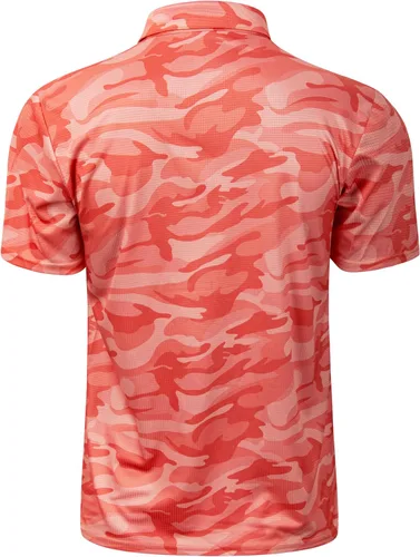 Miniatura 111 de TAPULCO Camisetas tipo polo de secado rápido para hombre, diseño de camuflaje, atléticas, ligeras, transpirables, casuales, para golf