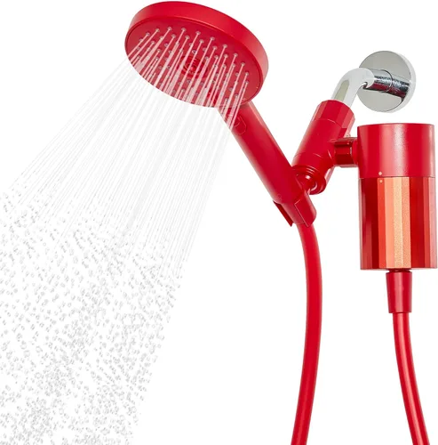 Miniatura 12 de Sproos - Cabezal de ducha de mano, sistema de filtración de alto rendimiento para cabello y piel más saludables, manguera extra larga de 70 Moonlight