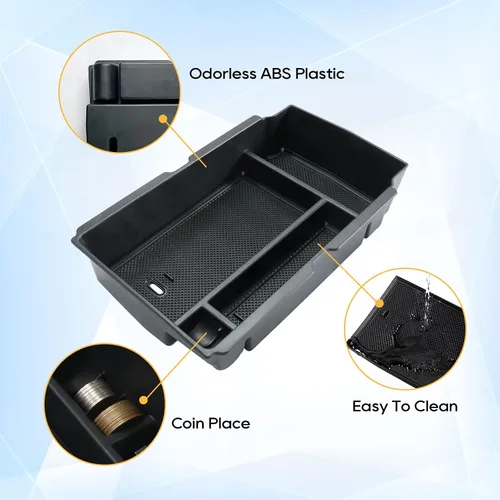 Miniatura 5 de LFOTPP 2023 2024 2025 2026 CRV Organizador de consola central para Honda CRV Bandeja de consola para Honda CRV EX/EX-L/Hybrid Sport/Hybrid