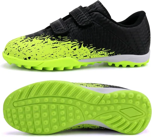 Miniatura 5 de brooman Zapatos de fútbol para niños y niñas, zapatos de fútbol para interiores
