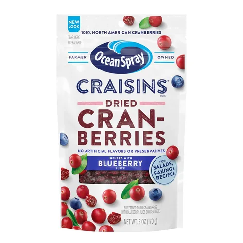 Miniatura 27 de Ocean Spray, Craisins - Arándanos secos, original, bolsa resellable de 12 onzas
