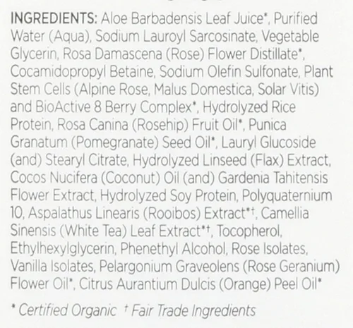 Miniatura 4 de Andalou Naturals Champú onza líquida, cuidado de color complejo 1000 rosas, 11.5 onzas líquidas