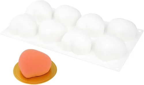 Miniatura 22 de Pastry Tek - Moldes para paletas de 4 cavidades, 10 moldes rectangulares para tartas, flexibles, congelables, de silicona blanca, fáciles