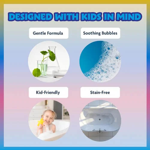 Miniatura 7 de Bombas de baño de Mickey, Minnie y Pato Donald para niños, colores brillantes de arcoíris, con aroma a bayas, para niños de 3 años en adelante