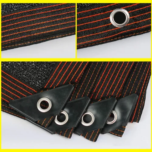 Miniatura 4 de Red reforzada de 12 pines, 95% de tela de pantalla solar, resistente a los rayos UV, transpirable y transpirable de aislamiento de calor