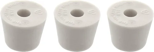 Miniatura 5 de Home Brew Ohio Juego de 3 tapones de goma perforados #6.5