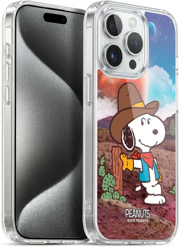 Miniatura 85 de Head Case Designs Funda de gel con licencia oficial de Peanuts Nebula Cactus Needles Snoopy Space Cowboy [protección de grado militar] compatible