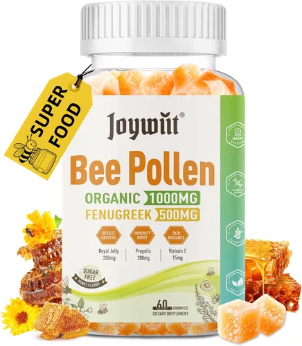 Miniatura 6 de Gomitas de aceite de orégano + polen de abeja de 1000 mg sin azúcar