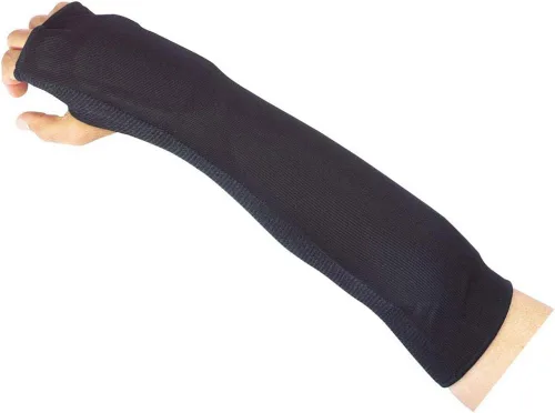 Martin Sports Protectores combinados para manos y antebrazos de fútbol | Se venden en pares, color negro | Tamaño adulto