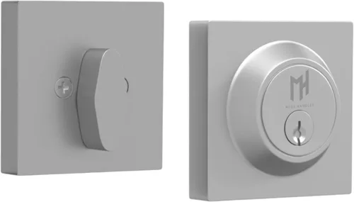 Miniatura 32 de Mega Handles SUANA - Pomo de puerta de privacidad para pasillo, armario y baño, perillas de puerta reversibles de diseño resistente, se adapta a