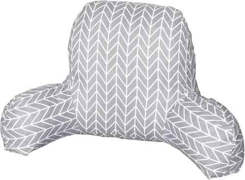 Miniatura 25 de Almohada de lectura con brazos Soporte de espalda para sentarse en la cama/sofá cuello, lumbar y cojín de apoyo de espalda baja coxis