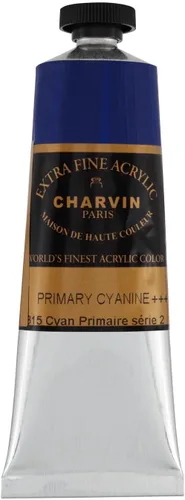 Miniatura 4 de Charvin Pintura acrílica profesional extrafina – verde absenta, tubo de 2.1 fl oz, pigmentos de triple fresado, resistente a la luz, pinturas