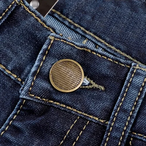 Miniatura 4 de Jeans clásicos de ajuste relajado para hombre, ligeros, rectos, de pierna lavada, retro, desgastados, de ajuste holgado