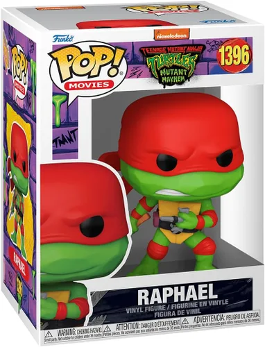 Miniatura 2 de Funko Pop! Movies: Teenage Mutant Ninja Turtles (TMNT) Raphael - Figura de vinilo coleccionable - Idea de regalo - Producto oficial - para niños