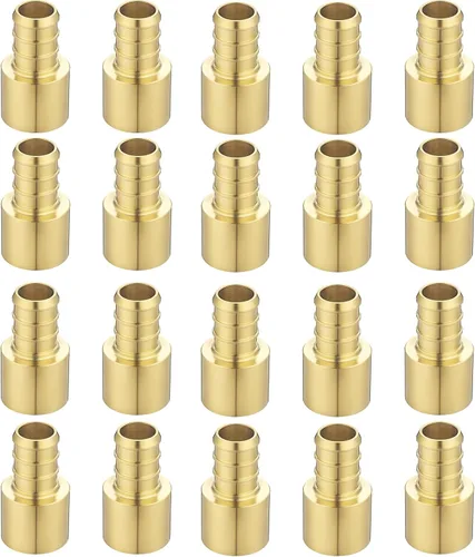 Miniatura 19 de Acoplamiento de engarce de púas PEX de 1 pulgada para tubería PEX-A/B/C (paquete de 15)