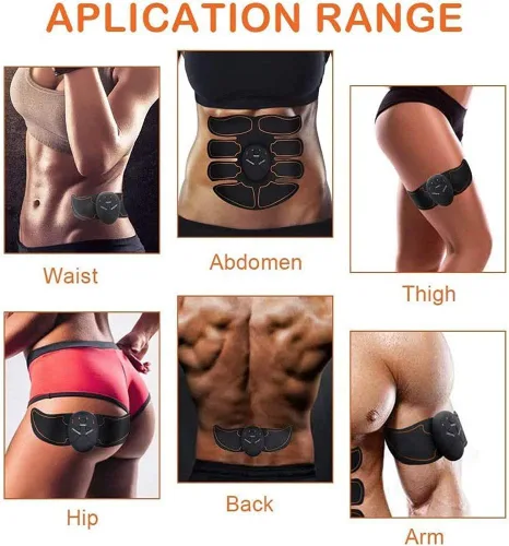 Miniatura 2 de Ab machine Waist trainer Belt Abs Workout Equipment for Men Woman Abdomen/Arm/Leg Home Office Fitness Exercise