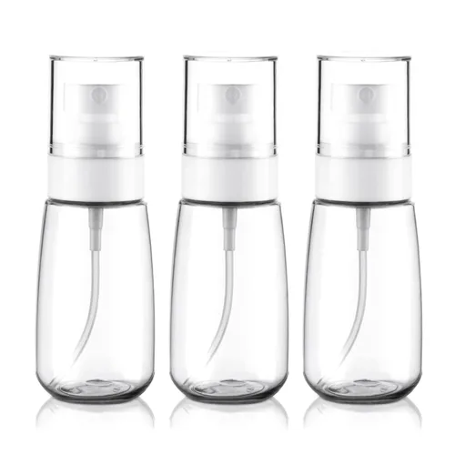 Miniatura 7 de Cosywell Botella de aerosol de niebla fina aprobada por la TSA 3.4 oz 100 ml Paquete de 3 envases de viaje recargables de cosméticos vacíos Botella