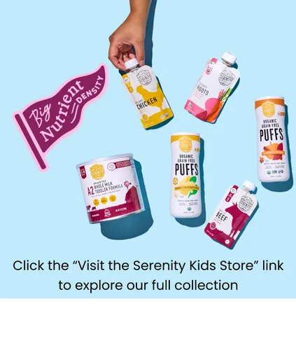 Miniatura 6 de Serenity Kids Alimento para bebés, verduras saladas orgánicas y carnes de origen ético, para más de 6 meses, bolsa de 3.5 onzas (paquete de 8)