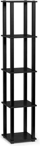 Miniatura 5 de Furinno Turn-N-Tube Estante de 5 niveles y estante cuadrado de esquina Furinno Turn-S-Tube de 5 niveles