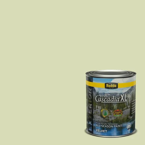 Miniatura 170 de Rodda Paint CASCADIA XL - Pintura satinada e imprimación para exteriores en uno, cuarto de galón, Aimee