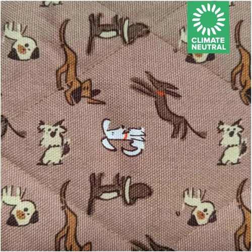 Miniatura 29 de Molly Mutt Protector de muebles antideslizante de 2 plazas y funda de sofá para perros y mascotas, funda de lona de algodón 100% orgánico